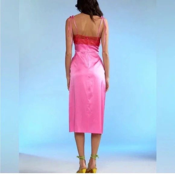 chinese dress ladies Cynthia Rowley | Garbo Silky Lace Dress | Xs